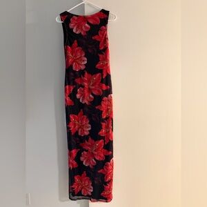 Isalis Women's Red Maxi Dress